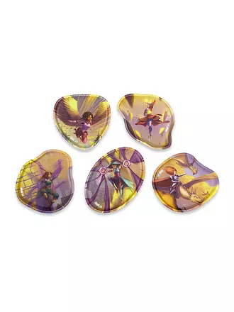 ERGOBAG | Set di Klettie per contorno 5 pz. Amici dei draghi | bunt